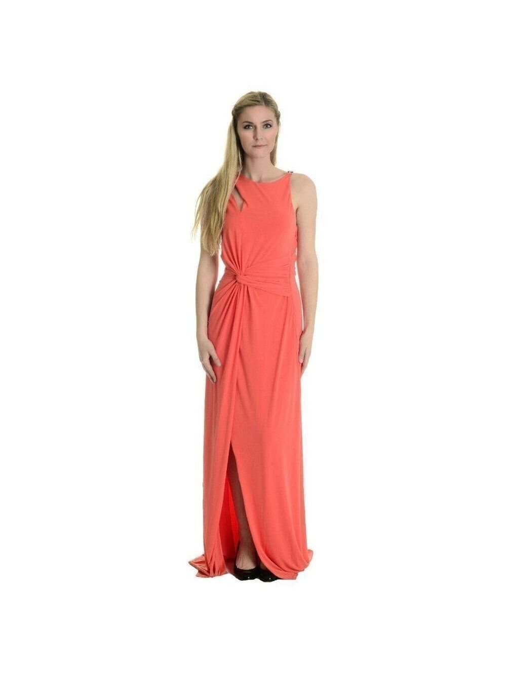 Halston Heritage Watermelonย Knit Jersey Size 6